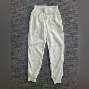 Faherty Cream Jogger Pants XS